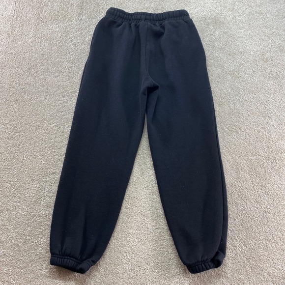 Juicy Couture Sweatpants Womens Small Black Forever 21 Graphic Joggers Fleece - Picture 10 of 11